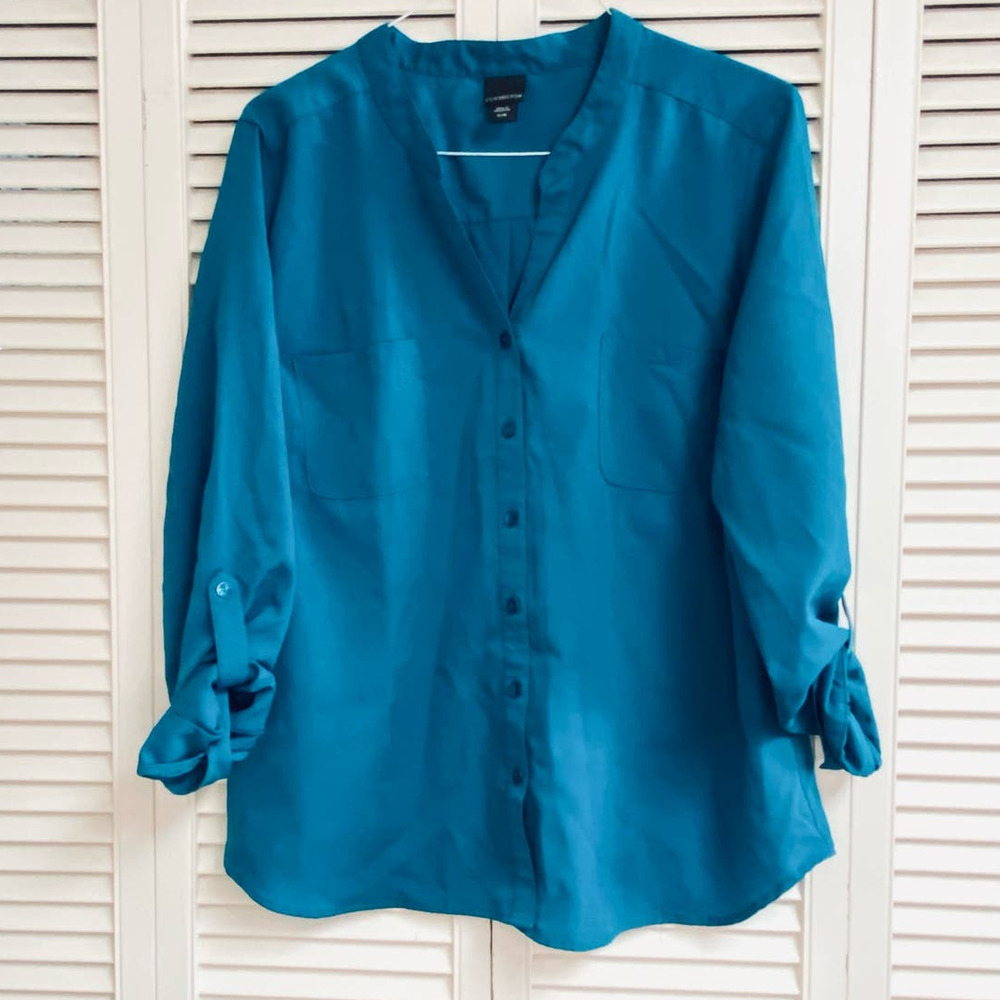 Covington Turquoise Blouse
